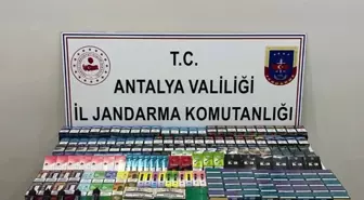 Manavgat'ta Kaçakçılık Operasyonu: 1 Milyon Makaron Ele Geçirildi