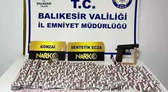 Balıkesir'de Narkotik Operasyonunda İki Şüpheli Gözaltına Alındı