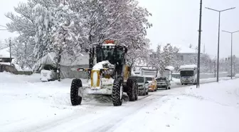 Ağrı ve Erzincan'da Kar Yağışı Hayatı Olumsuz Etkiledi