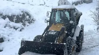 Rize'de Kar Yağışı Cenaze Taşımayı Zorlaştırdı