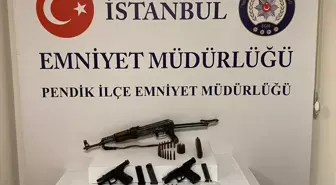 Pendik'te Ruhsatsız Silah Operasyonu: 2 Zanlı Gözaltında