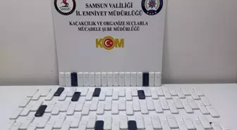 Bafra'da Gümrük Kaçağı Cep Telefonu Operasyonu