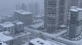 Samsun'da Yoğun Kar Yağışı Etkili Oluyor