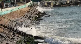 Tekirdağ'da Poyraz Denizde Aksamalara Yol Açtı