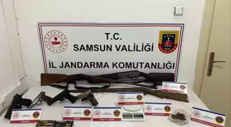 Samsun'da Uyuşturucu ve Silah Operasyonu: 2 Kişi Yakalandı