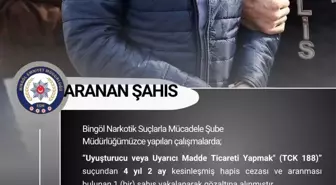 Bingöl'de Hapis Cezası Olan Şüpheli Yakalandı