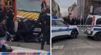 Fransa'da bıçaklı saldırgan bir kişiyi öldürdü, beş polisi yaraladı