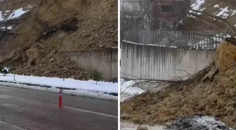 Ordu'da heyelan: Karadeniz-Akdeniz Yolu kapandı