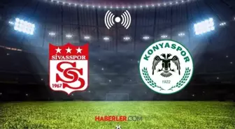 SİVASSPOR - KONYASPOR MAÇI CANLI İZLE! Sivasspor - Konyaspor maçı hangi kanalda, saat kaçta?