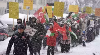 Sakarya'da 'Gazze Direnişine Destek Zamanı' Mitingi