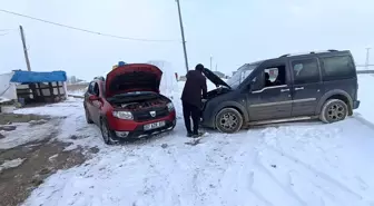 Akyaka'da Sibirya Soğukları Hayatı Olumsuz Etkiliyor