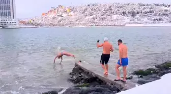 Dondurucu Havada Karadeniz'e Giren 'Doğupark Ekibi'