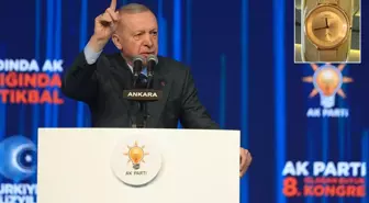 AK Parti Kongresi'nde dikkat çeken hediye! Erdoğan detayı gözlerden kaçmadı