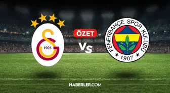 Galatasaray Fenerbahçe maç özeti ve golleri! (VİDEO) Galatasaray Fenerbahçe geniş özeti! Golleri kim attı, maç kaç kaç bitti?