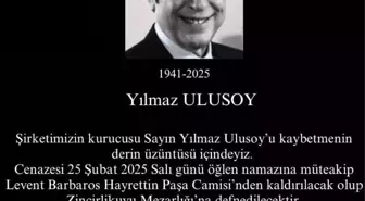 İş İnsanı Yılmaz Ulusoy Hayatını Kaybetti