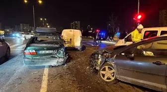 Kayseri'de Zincirleme Kaza: 1 Yaralı