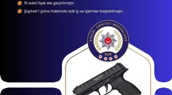 Bingöl'de Polis Ekiplerinden Tabanca Ele Geçirildi