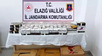 Elazığ'da Bandrolsüz Sigara ve Kurusıkı Tabanca Ele Geçirildi