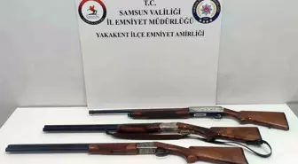 Samsun'da Yasak Avcılıkla İlgili İki Kişi Yakalandı