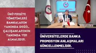 ÜNİPERSEN'den Sivas Cumhuriyet Üniversitesi'ndeki Promosyon Anlaşmalarına Tepki