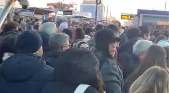 İstanbul Tramvay Hattında Gecikme, Yoğunluk Oluştu