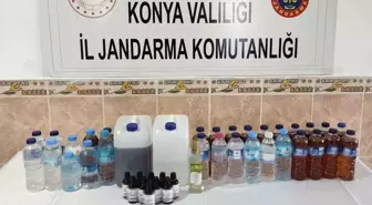 Konya'da Sahte Alkol ve Kaçak Ürünlere Operasyon