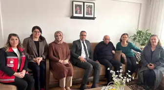 Kaymakam Dalak'tan Şehit ailesi ve Kıbrıs Gazisine ziyaret