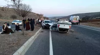 Mardin'de Otomobil Kazası: 10 Yaralı