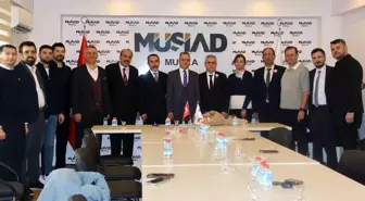 MÜSİAD Muğla Şubesi, Vergi Haftası'nda Defterdar'ı Ziyaret Etti