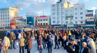 Diyarbakır'da Abdullah Öcalan'ın Mesajı Dev Ekrandan Yayınlandı