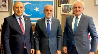 Cumhurbaşkanı Başdanışmanı Yalçın Topçu, Halter Federasyonu Temsilcilerini Kabul Etti