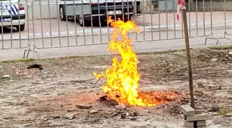 Kartepe'deki Metan Gazı Yangını 10 Gündür Sürüyor