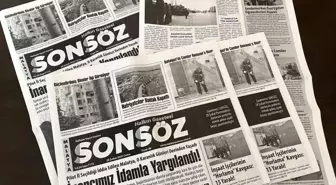 Sonsöz Gazetesi, 28 Şubat Darbesi'ni Kınamak İçin Siyah-Beyaz Yayınladı