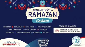 Arnavutköy'de Ramazan coşkusu