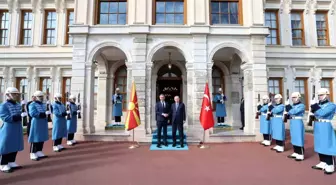 Cumhurbaşkanı Erdoğan, Kuzey Makedonya Başbakanı Mickoski'yi kabul etti