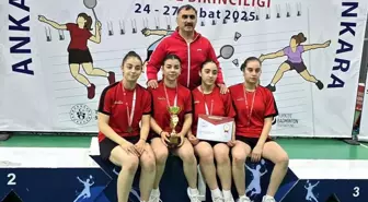 Erzincan Badminton Takımları Türkiye Dereceleriyle Döndü