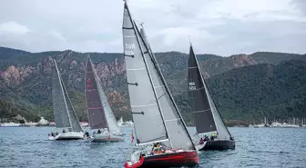 Marmaris'te Trio Cup Yelken Yarışlarının İkinci Ayağı Tamamlandı