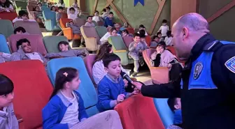 Afyonkarahisar'da Polis Ekiplerinden Öğrencilere Suç Önleme Eğitimi
