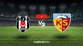 Beşiktaş Kayserispor maçı kaç kaç, bitti mi? MAÇ SONUCU! Beşiktaş Kayserispor golleri kim attı, canlı maç anlatımı!