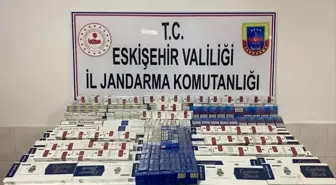 Eskişehir'de Kaçak Sigara Ticareti Yapan Şüpheli Yakalandı