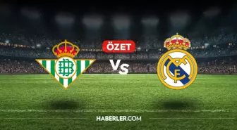 Real Betis Real Madrid maç özeti ve golleri! (VİDEO) Real Betis Real Madrid geniş özeti! Golleri kim attı, maç kaç kaç bitti?