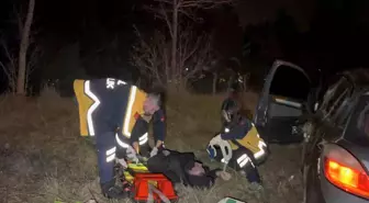 Tekirdağ'da Otomobil Takla Attı: 1 Yaralı