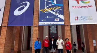 Eker I Run'ın Şampiyonları Sevilla Maratonu'nda Büyük Başarı Gösterdi