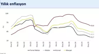 Enflasyon Şubat Ayında Yüzde 39,1'e Geriledi