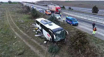 Çanakkale'de Otobüs Kazası: 40 Yaralı