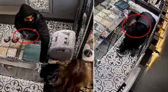 İlahi adalet! Çanta dolaba takılınca hırsız kuyumcuyu eli boş terk etti