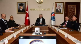 Kırıkkale'de Güvenlik Toplantısı Gerçekleştirildi