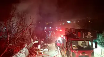 Malatya'da Depoda Yangın: Maddi Hasar Oluştu