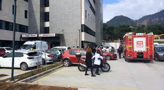 Marmaris Devlet Hastanesi'nde Yangın Çıktı