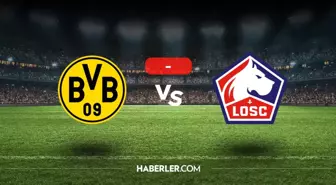 Borussia Dortmund Lille maçı kaç kaç, bitti mi? MAÇ SONUCU! Borussia Dortmund Lille golleri kim attı, canlı maç anlatımı!